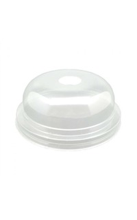 tapa cúpula con agujero ø95mm 50u.