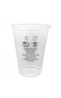 vaso pet 240ml 8oz ø74mm 50u.