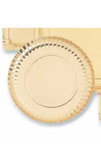 bandeja ø12cm oro 100u.  bandeja ø12cm oro 100u.
