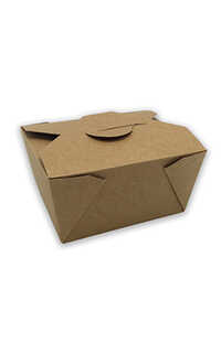 caja take away kraft 650ml 11x90x63mm 50u.  caja take away kraft 650ml 11x90x63mm 50u.