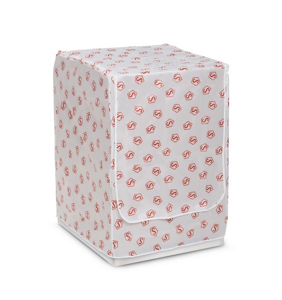 FUNDA LAVADORA CARGA FRONTAL PEVA BLANCA C+ 84X60X60 CMS 3