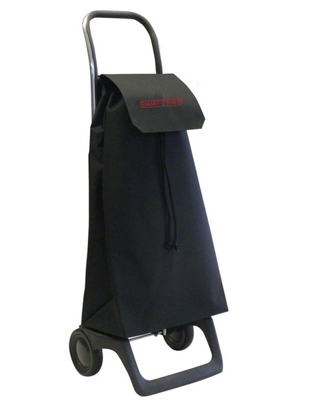 SHOPPING TROLLEY BLACK 45L 2