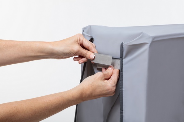 AIR CONDITIONING COVER UNIVERSAL DOUBLE LAYER + UV 90X55X30CMS 5