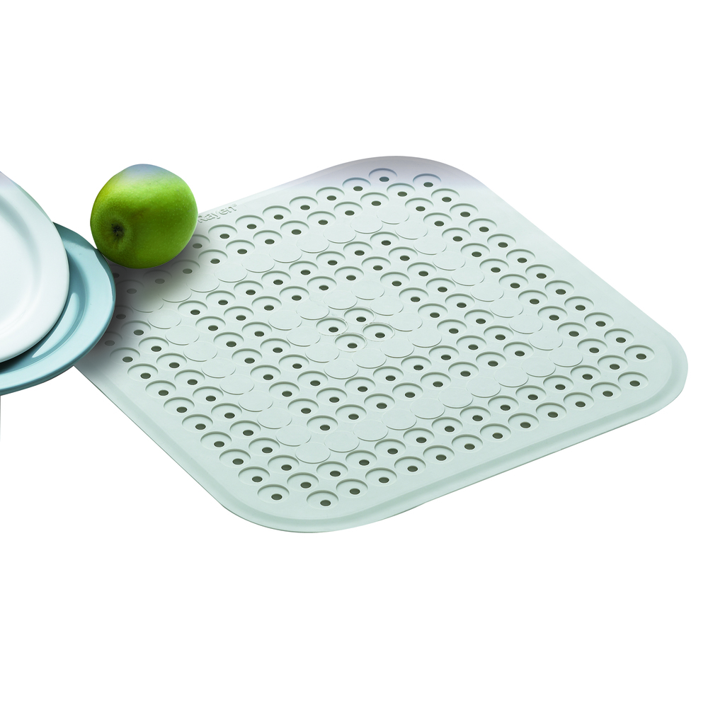 SINK MAT WHITE 26 X 31 CMS