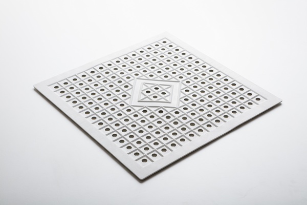 SINK DISHES MAT NATURAL RUBBER 32 X 32 CMS