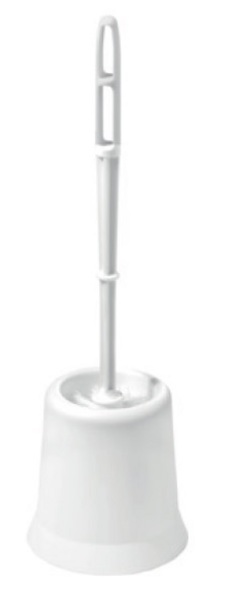 BROSSE WC COMPLET BLANC 1