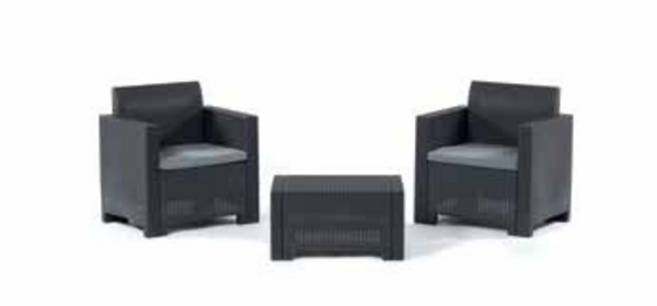 SET RATTAN 2 PAX-3 PCS-2 ARMC 1