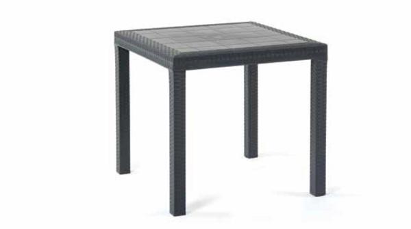 TABLE RATTAN 80X80X74 CMS 2
