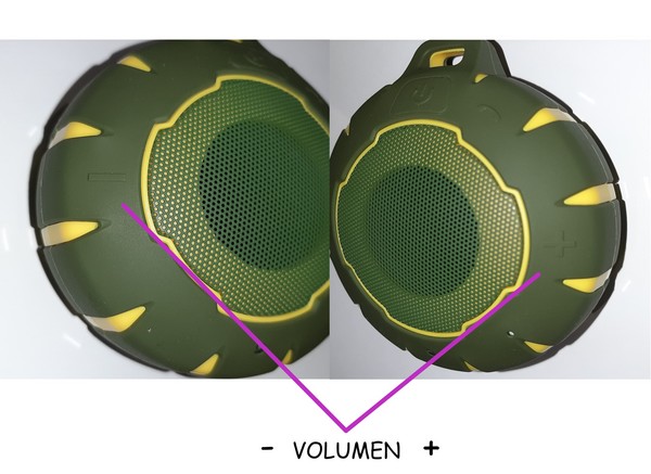 WATER RESISTANT SPEAKER SMART S-18 GREEN-BLACK 5