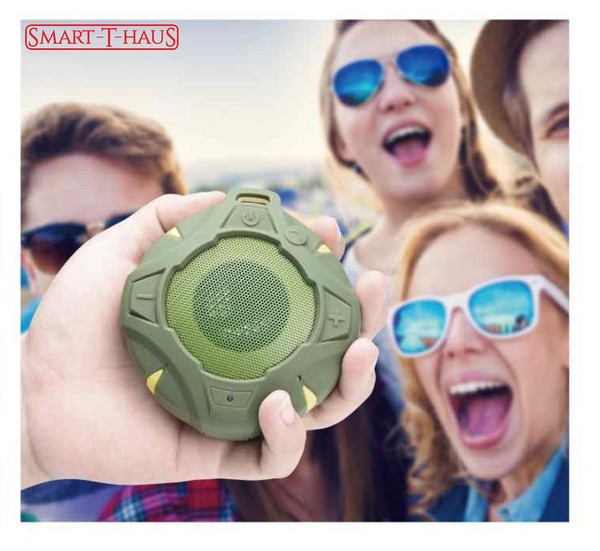 WATER RESISTANT SPEAKER SMART S-18B BLACK 600mAh 5