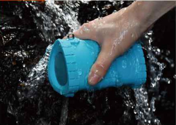 HAUT-PARLEUR RÉSISTANT À L´EAU  SMART S-A1 NOIR 5W 2000 mAh 1