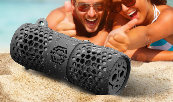 WATER RESISTANT SPEAKER SMART S-29 BLACK 6W 600mAh 2