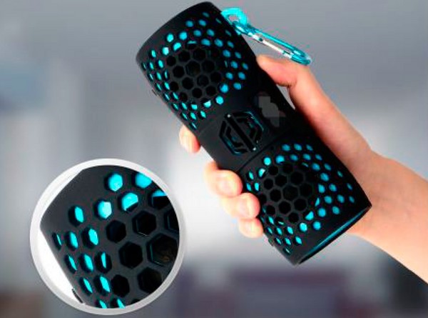 WATER RESISTANT SPEAKER SMART S-29 BLACK 6W 600mAh 12