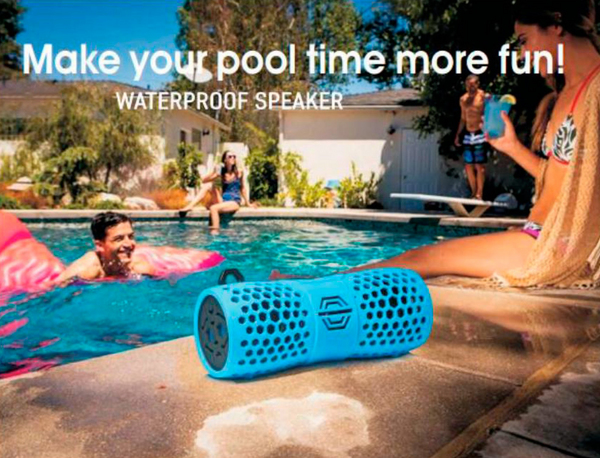 WATER RESISTANT SPEAKER SMART S-30 BLACK 6W 1000mAh 9