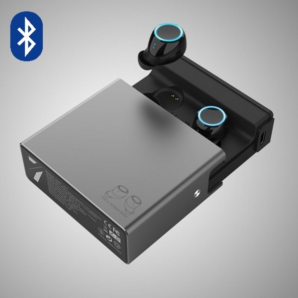 AURICULARES SMART S-V7 WIRELESS-BLUETOOTH. 2 in 1 TWS & Power Ba 1