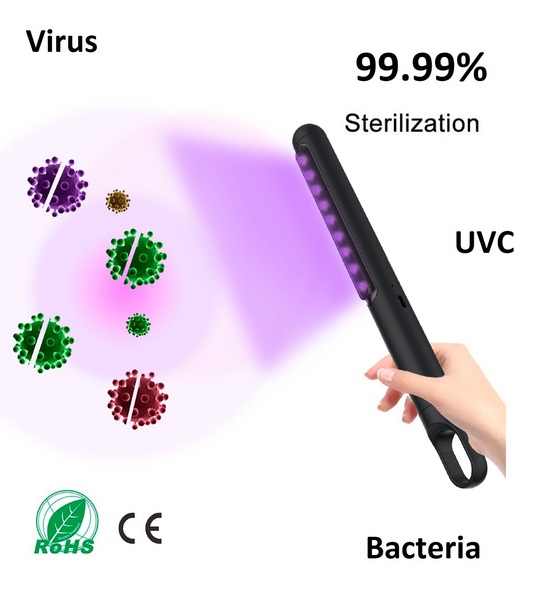 ULTRAVIOLET LAMP UVC DISINFECTION STERILIZATION VIRUS BACTERIA 1