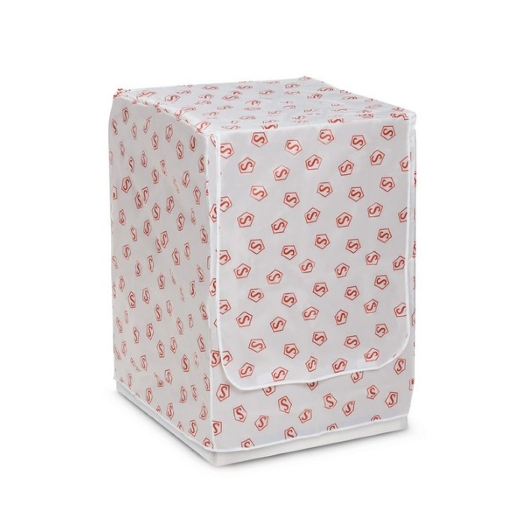 FUNDA LAVADORA CARGA FRONTAL PEVA BLANCA C+ 84X60X60 CMS 3