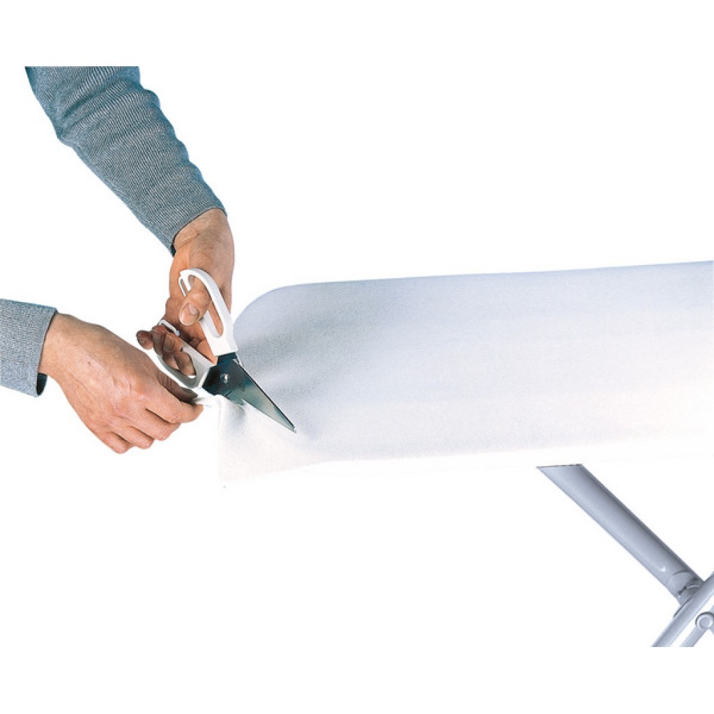 IRONING PADDED FELT 115 X 35 CMS POLIESTER WHITE 4