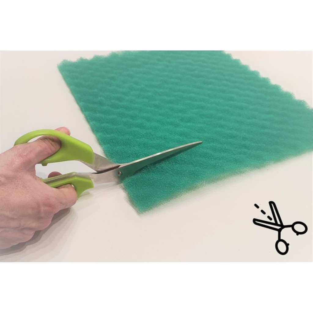 ALFOMBRILLA VERDE NEVERA CONSERVANTE ALIMENTOS FRESCOS 47X30 CMS 4