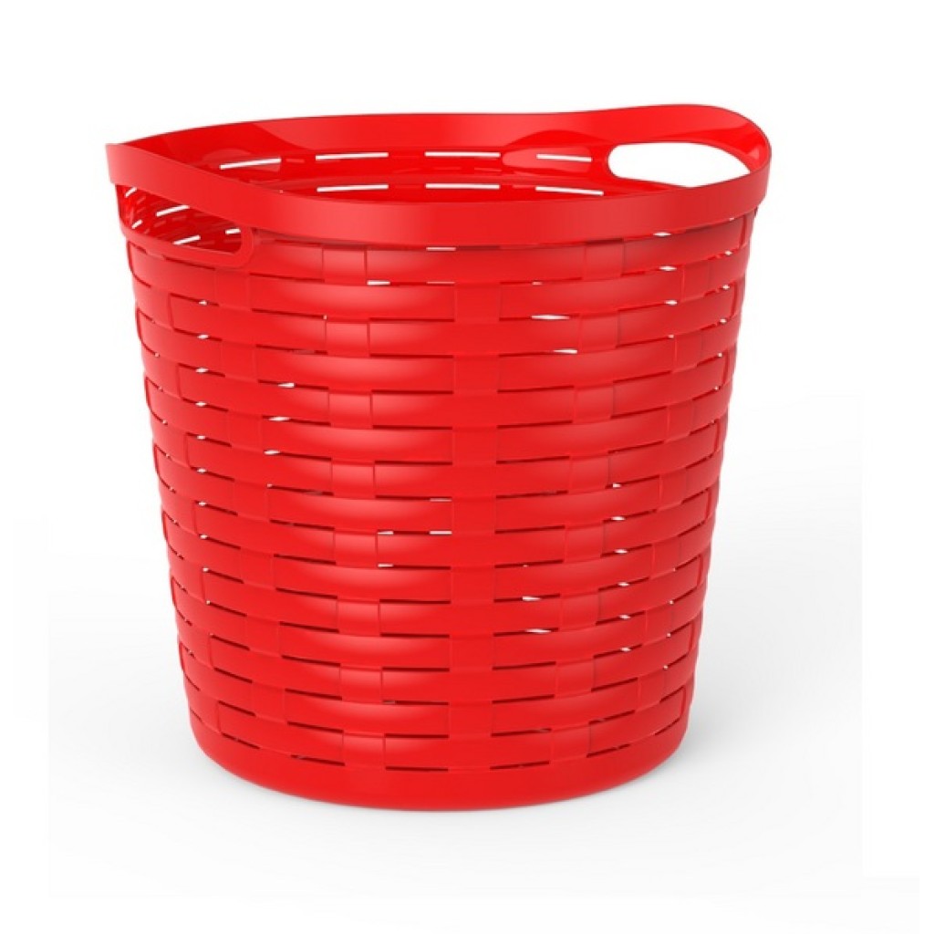 BASQUET ROUND 30 L RED COLOUR