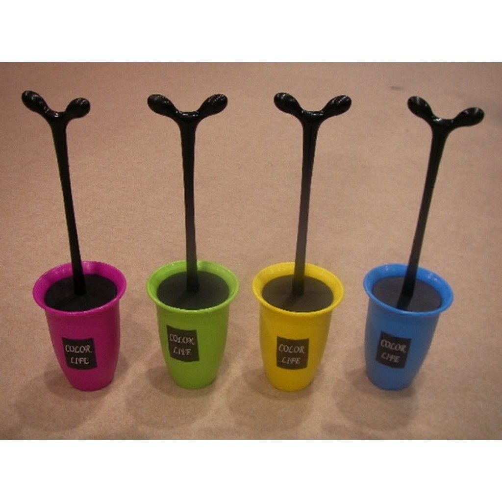 BROSSE WC COMPLET POT DE FLEURS