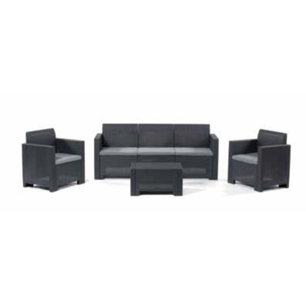 SET RATTAN 5 PAX-4 PCS-3 ARMC