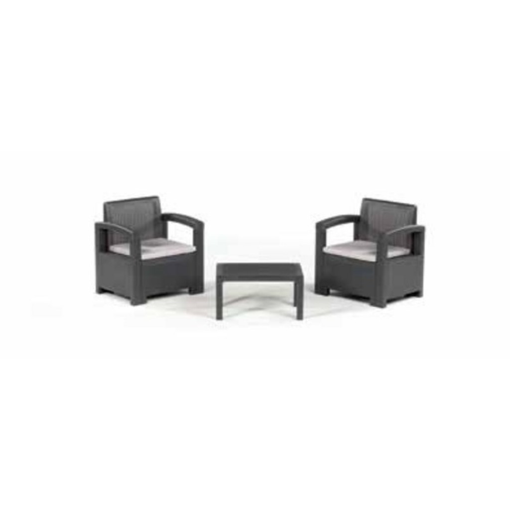 SET RATTAN 2 PAX-3 PCS-2 ARMC