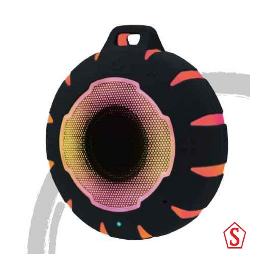 WATER RESISTANT SPEAKER WITH LIGHTS SMART S-18L BLUE-GREY 3