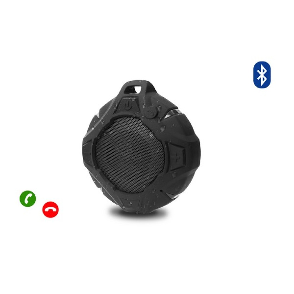 WATER RESISTANT SPEAKER SMART S-18B BLACK 600mAh