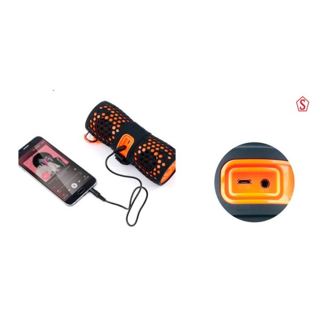 WATER RESISTANT SPEAKER SMART S-29 BLACK 6W 600mAh 8