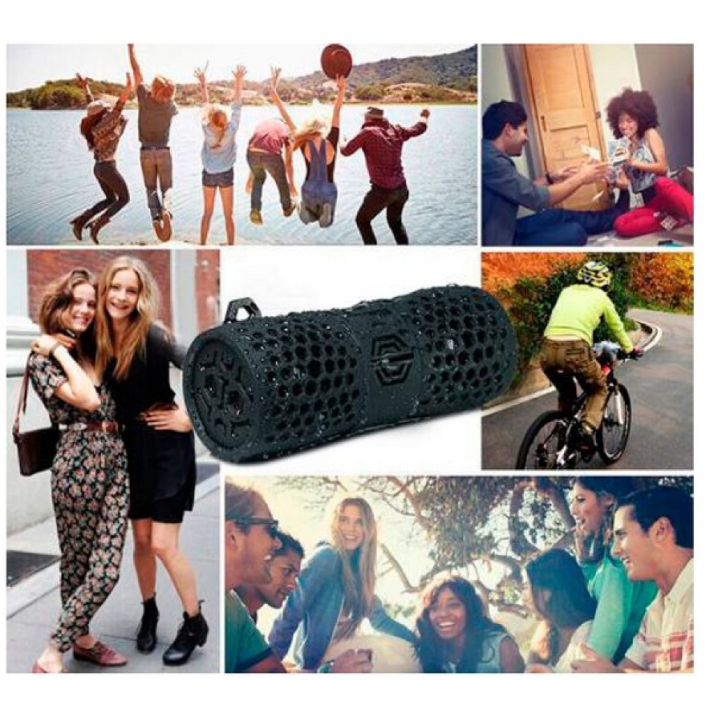 WATER RESISTANT SPEAKER SMART S-30 BLACK 6W 1000mAh 12