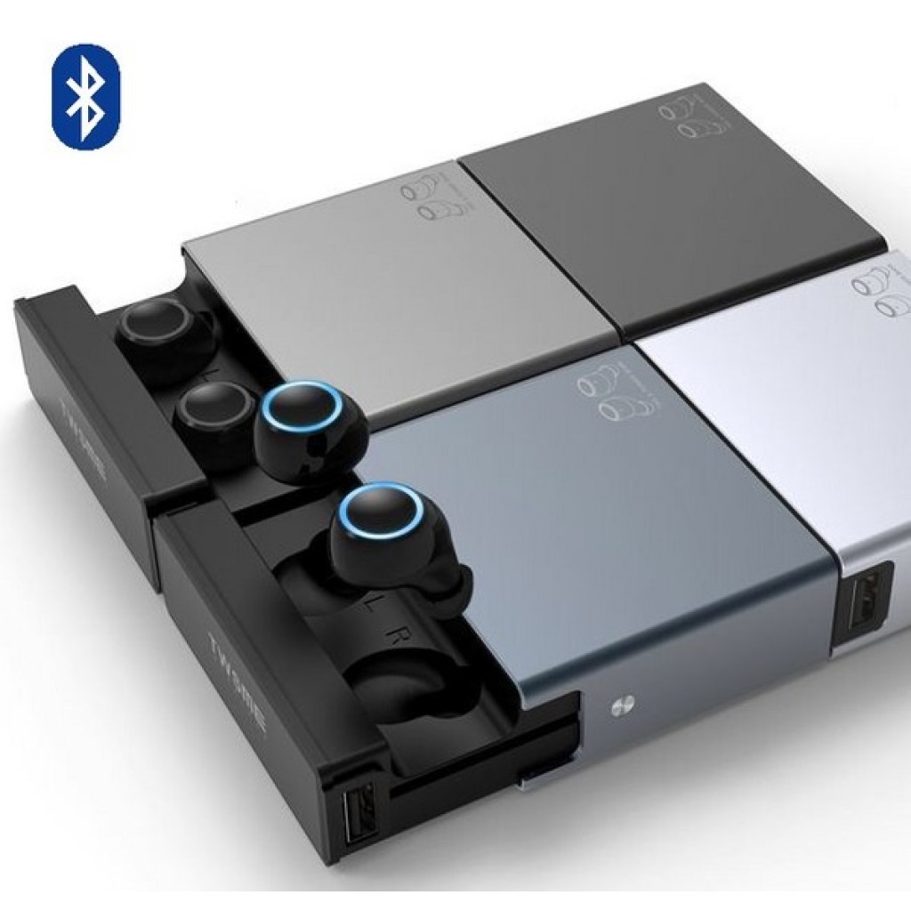 AURICULARES SMART S-V7 WIRELESS-BLUETOOTH. 2 in 1 TWS & Power Ba 2
