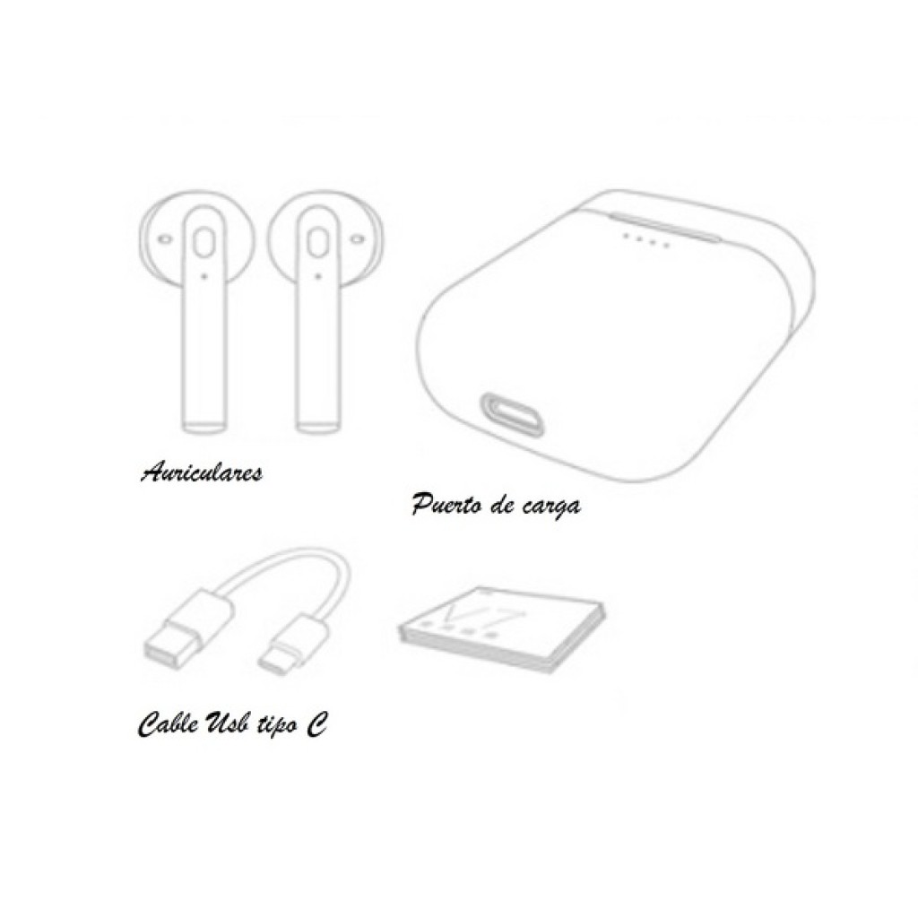 AURICULARES SMART S-T1 WIRELESS CHARGING 8