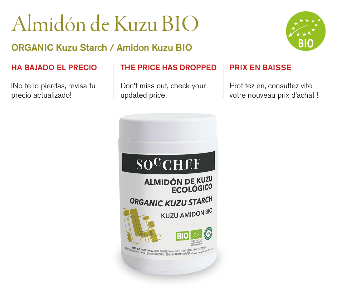 Organic kuzu Starch