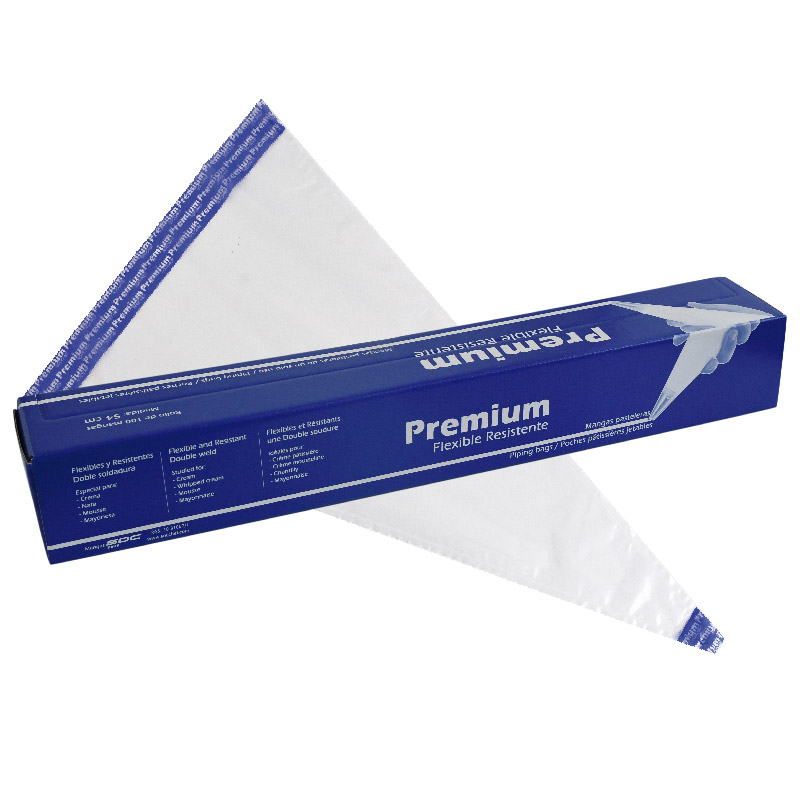 MANGA PREMIUM con punta azul 54cm 100 UN 1