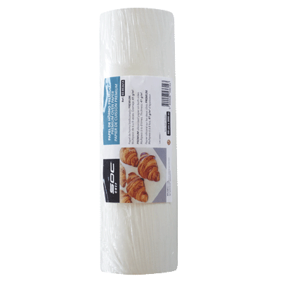 Papel para hornear siliconado doble cara natural 41g/m2 40x60cm