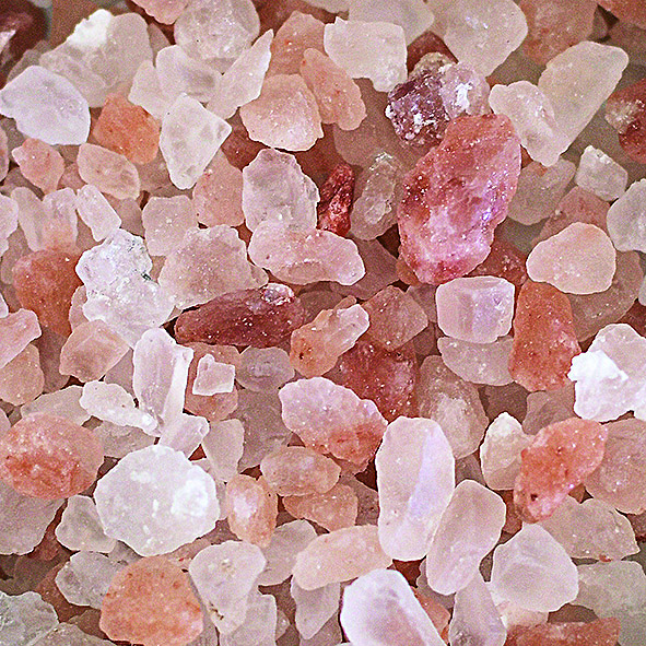 DIAMANTE DE SAL CON CRISTALES ROSAS 5KG