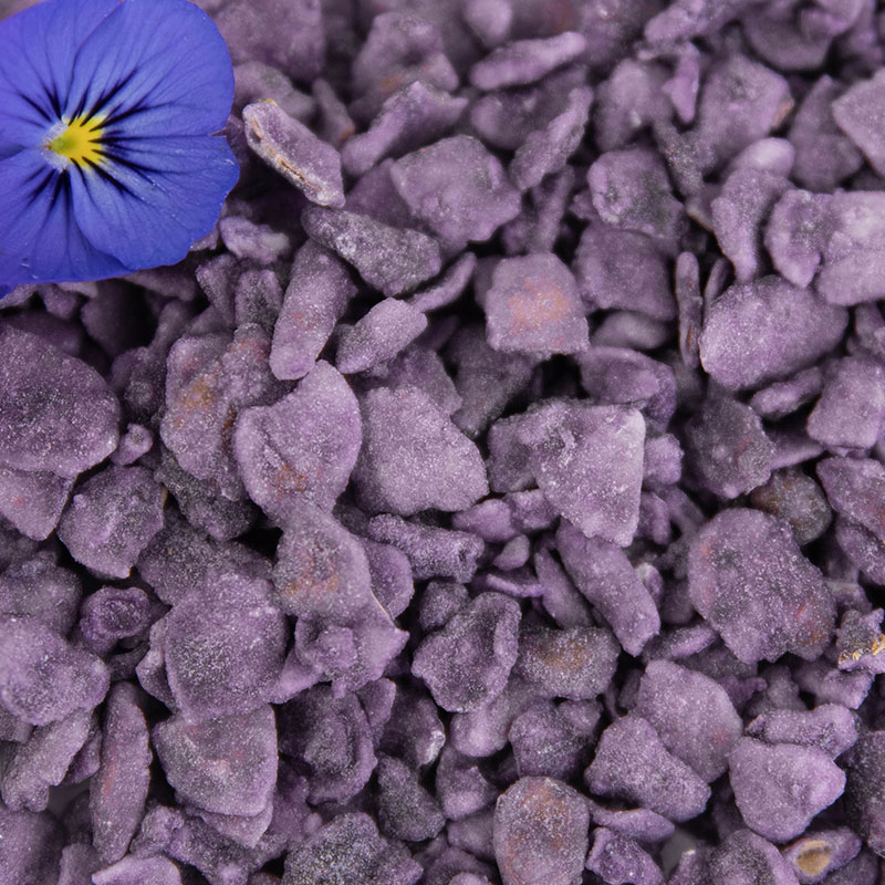 PÉTALOS DE VIOLETA CRISTALIZADOS 100g 1
