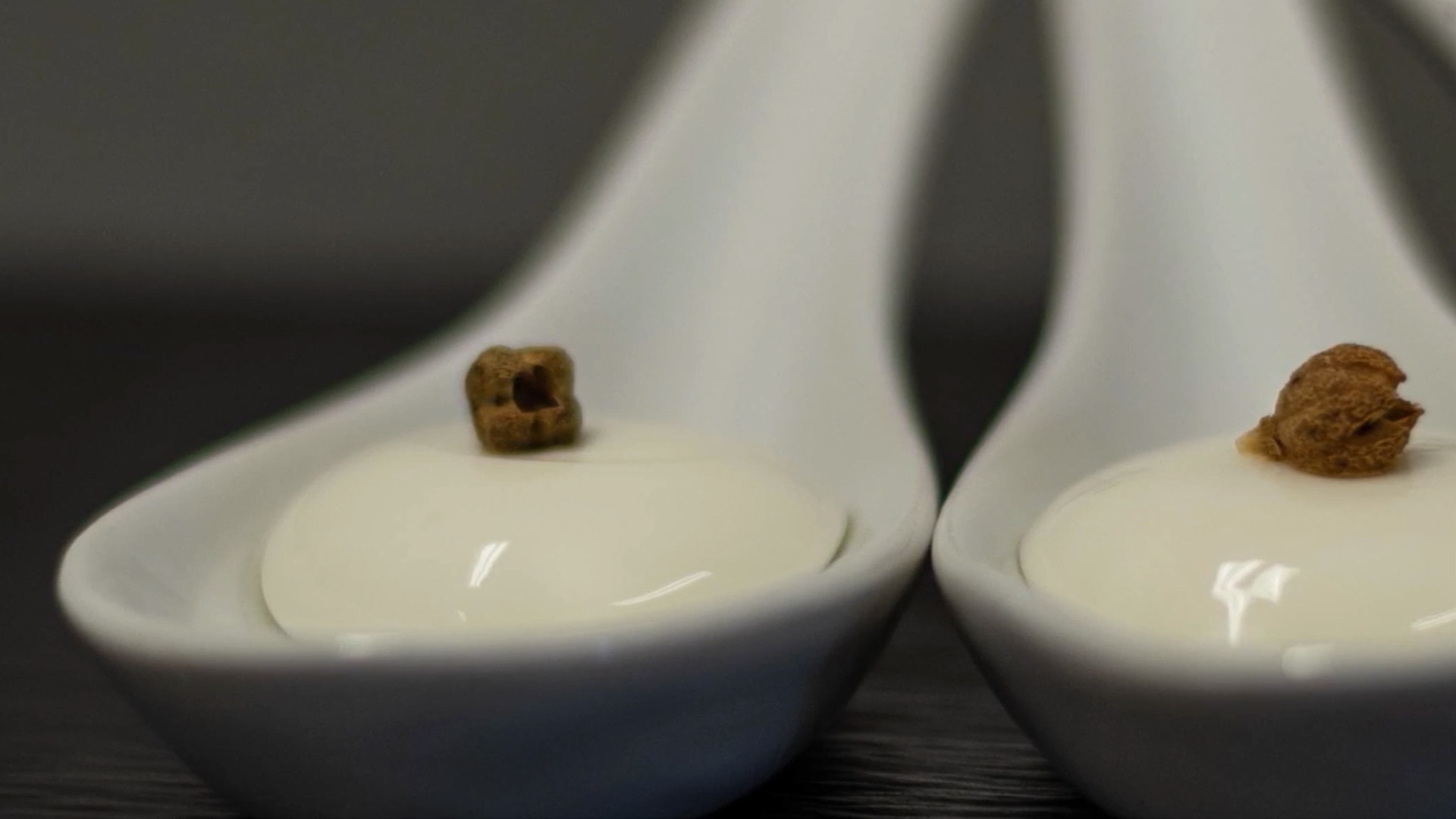 Esferificación básica de yogur