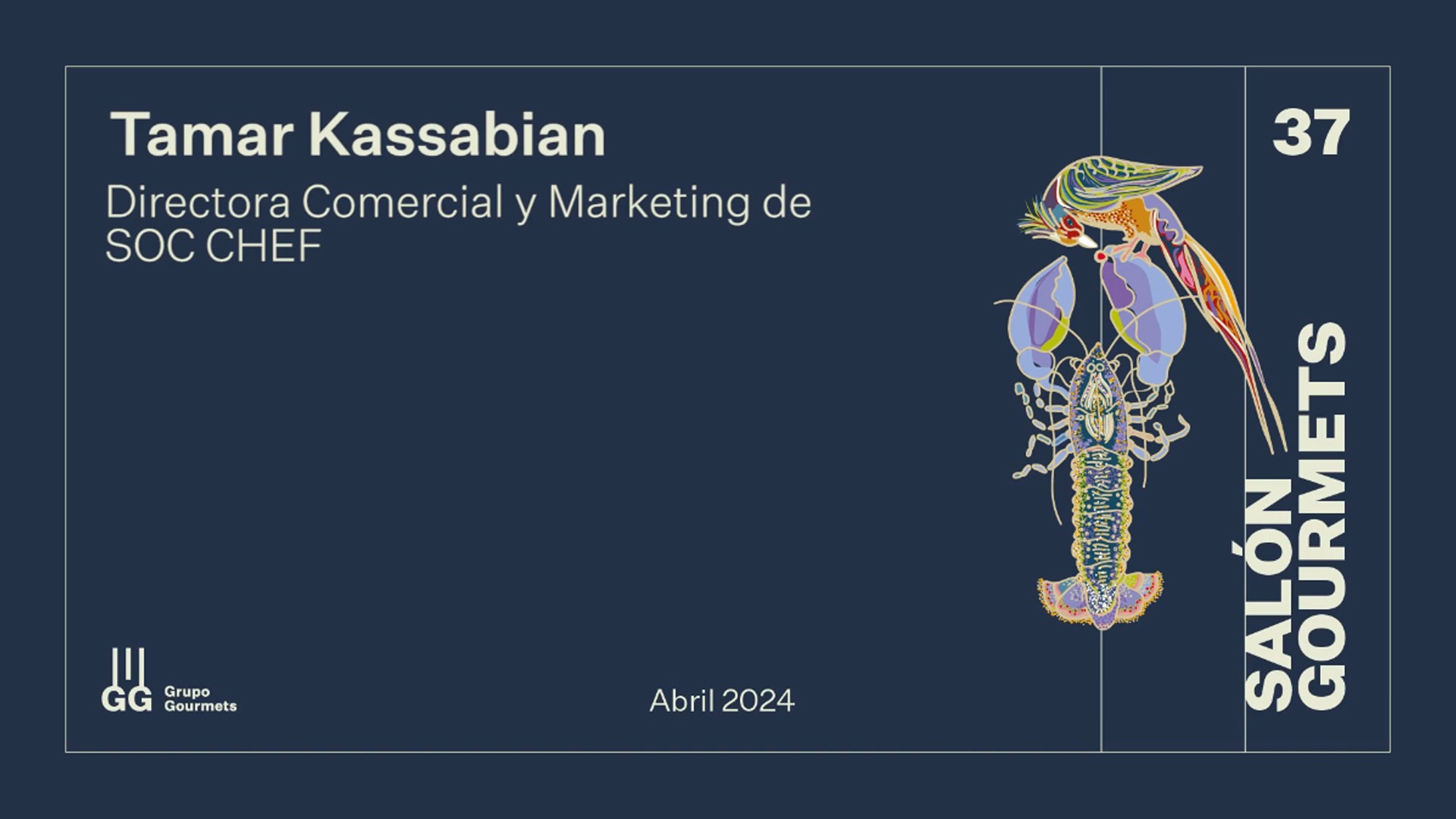 Tamar Kassabian - Directora Comercial y Marketing Soc Chef