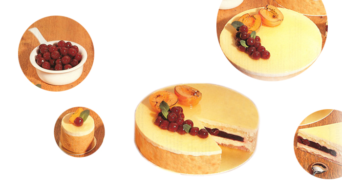 Receta de Bellouet-Conseil - El albaricoquero con Griottines