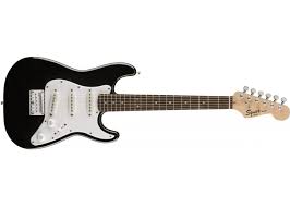 GUITARRA ELECTRICA - FENDER  SQ MINI STRAT V2 Black