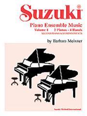 SUZUKI S. - PIANO ENSEMBLE MUSIC V.1 - 2 PIANOS 4 MANOS