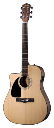 GUITARRA ACUSTICA PREAMP - FENDER L/H NAT-V2(ZURDOS)