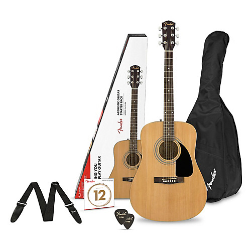 PACK GUITARRA ACUSTICA - FENDER FA115 NATURAL