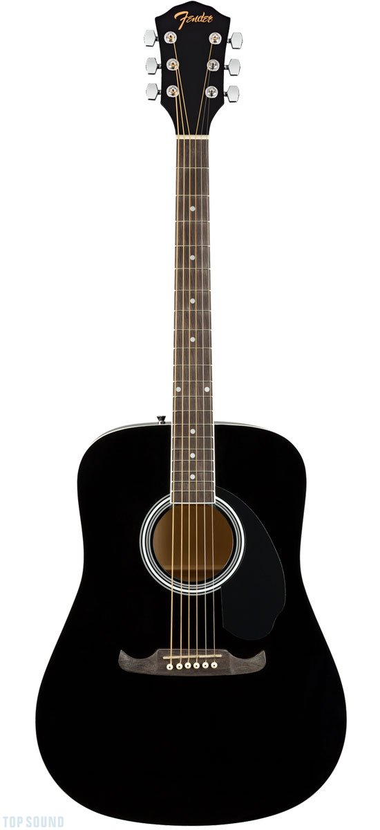 GUITARRA ACUSTICA - FENDER FA125 NEGRA (+FUNDA)
