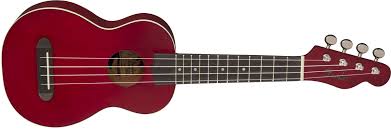 UKELELE - FENDER VENICE CHERRY (ROJO)