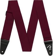 CORREA GUITARRA - FENDER MODERN TWEED BLK RED