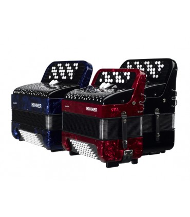 ACORDEON - HOHNER NOVA II 60 Bajos A-1233 ROJO
