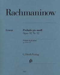 RACHMANINOFF S. - PRELUDIO SOL#m OP32.12 URTEXT